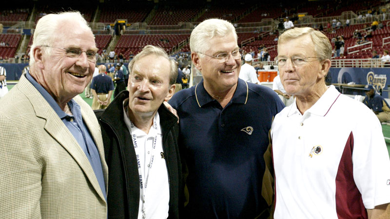 Jim Hanifan, Don Coryell, Mike Martz, Joe Gibbs.jpg